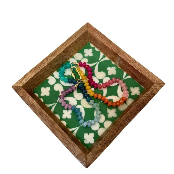 Inlaid Trinket Jewelry Tray - Picture 5 of 6